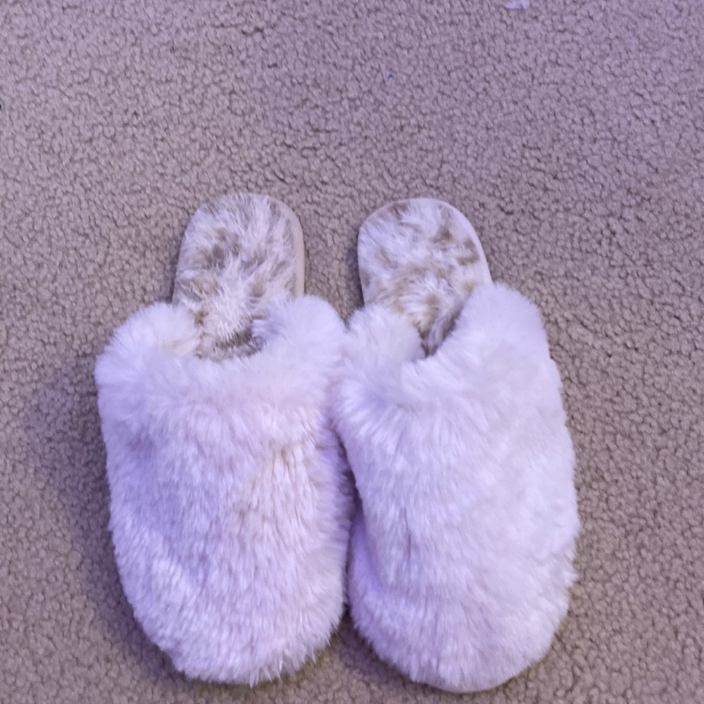 Fuzzy slippers